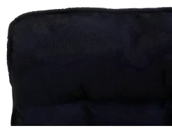 Silla de comedor MCW-K40, tela/textil negro