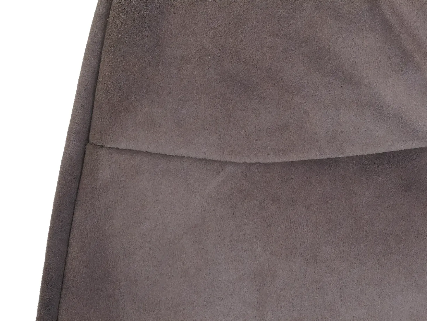 Silla de comedor MCW-K28, tela/textil marrón