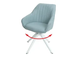 Silla de comedor MCW-K27, verde menta