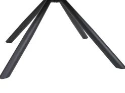 Silla de comedor MCW-K30 (juego de 6), marrón-marrón oscuro