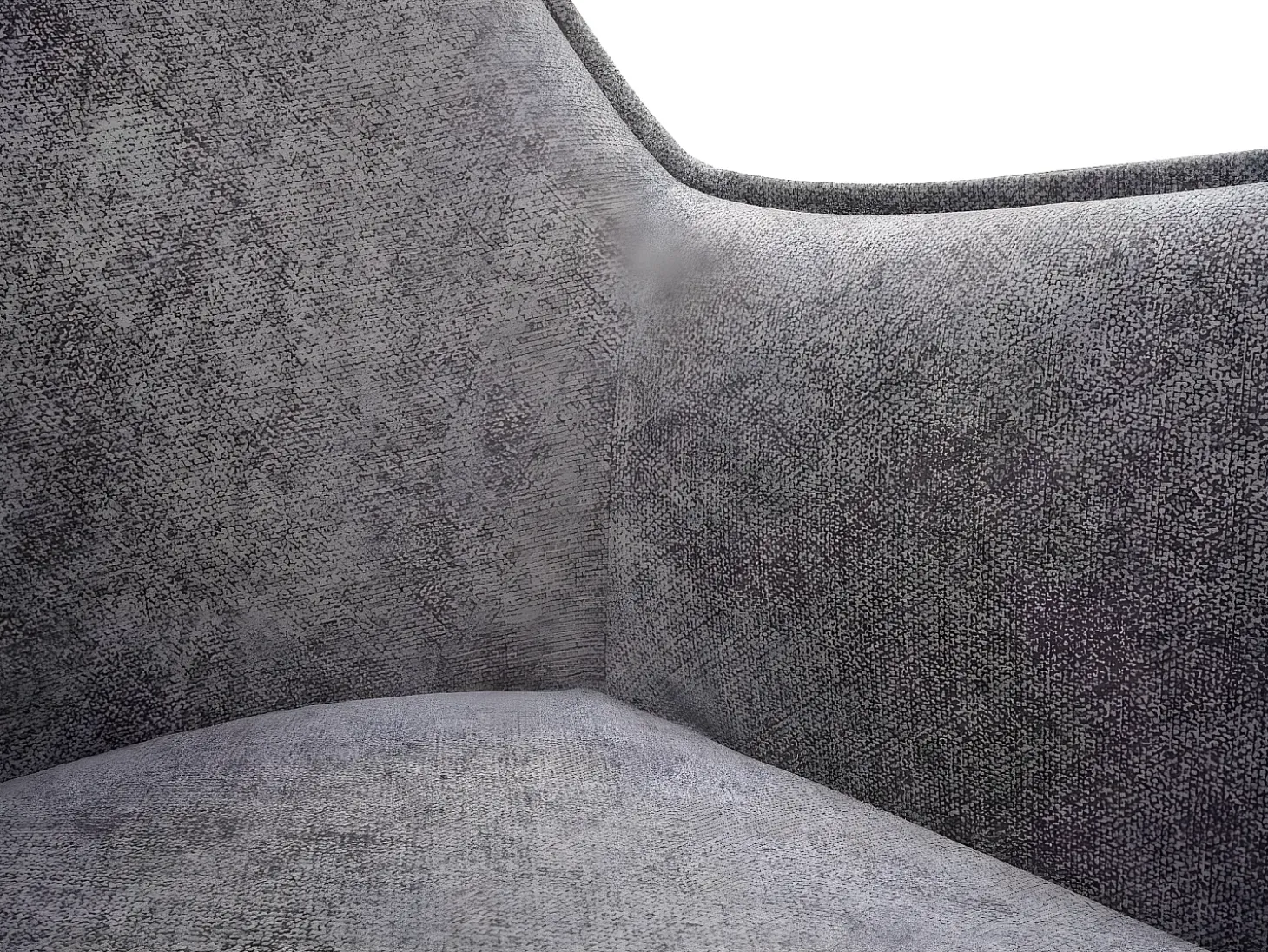 Silla de comedor MCW-K15 (juego de 6), gris oscuro