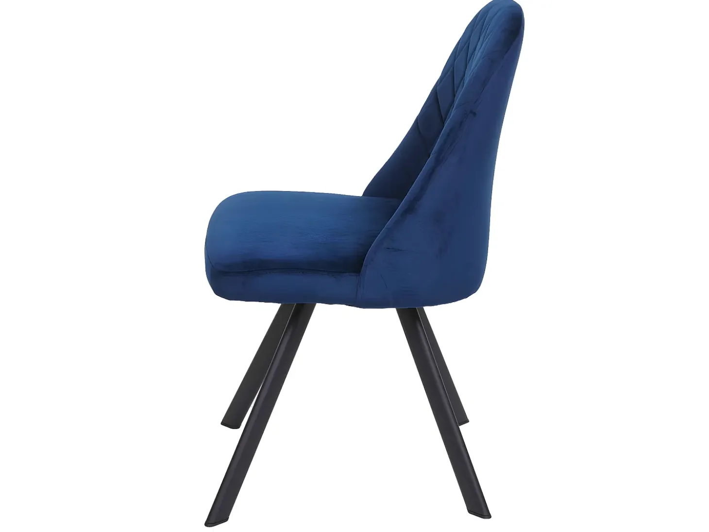 Silla de comedor MCW-K25 (set de 2), azul