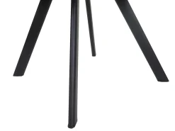 Silla de comedor MCW-K25 (set de 2), marrón oscuro