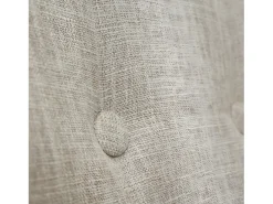 Silla de comedor MCW-L92, textil crema