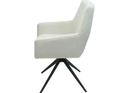 Silla de comedor MCW-L91 (juego de 6), crema-beige