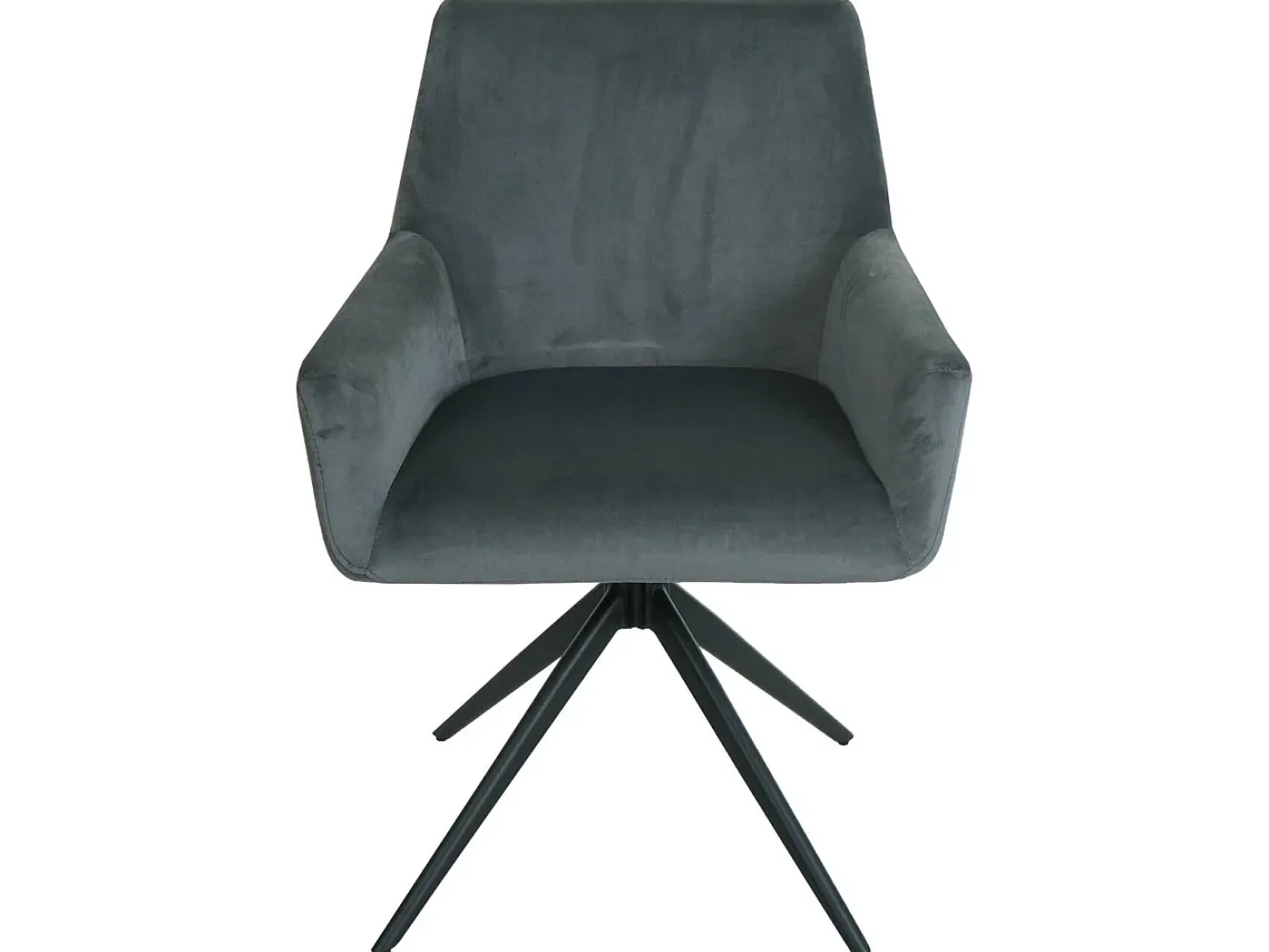 Silla de comedor MCW-L91 (set de 2), gris oscuro