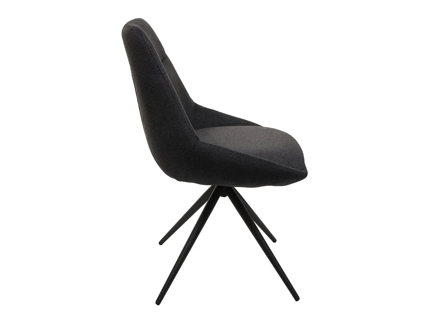 Silla de comedor MCW-M65, antracita