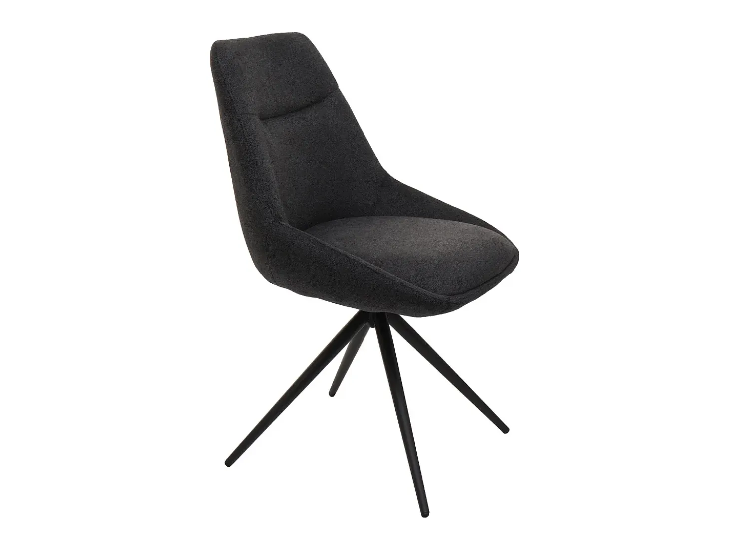 Silla de comedor MCW-M65, antracita