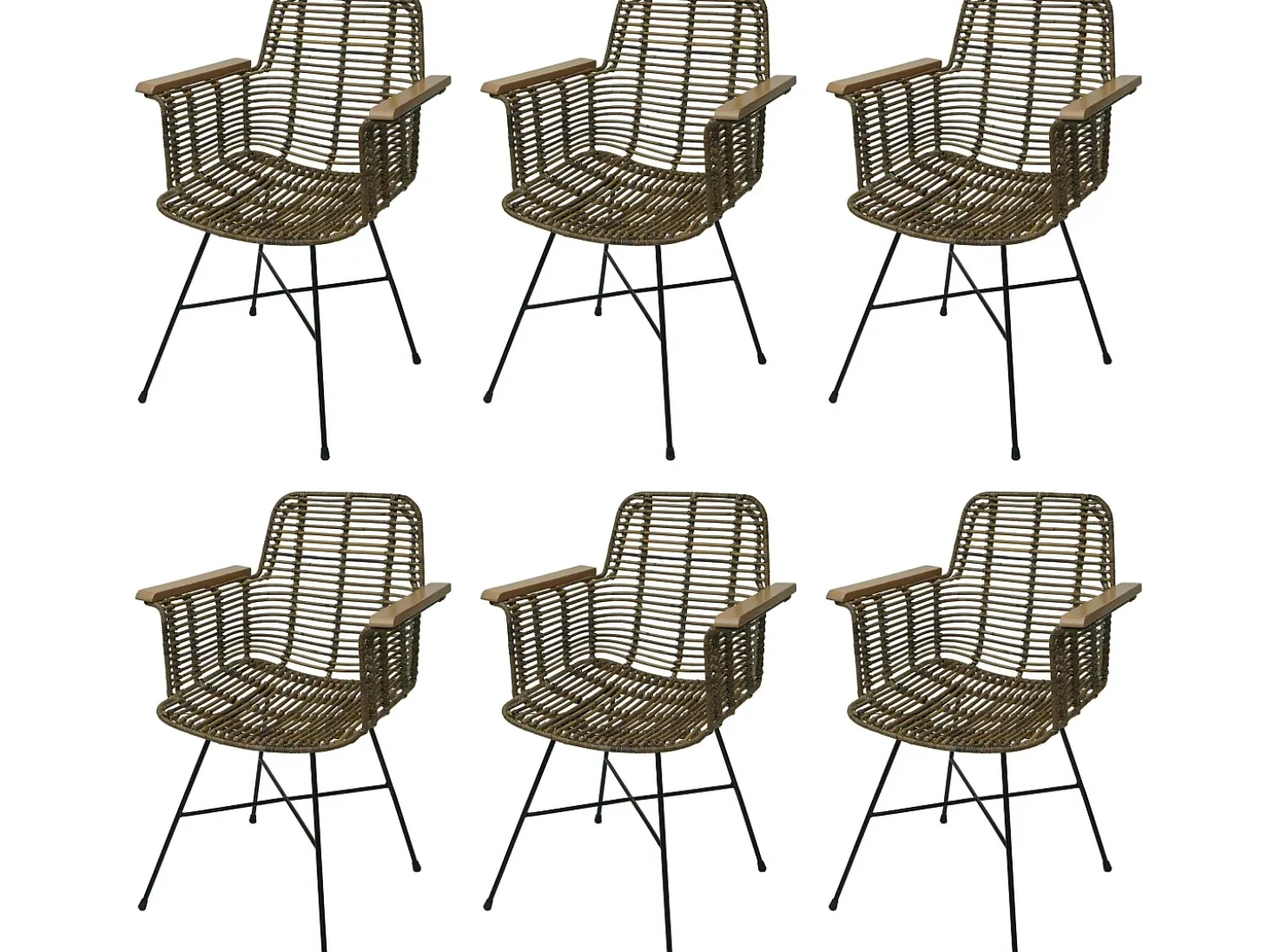 Silla de comedor MCW-M29 (juego de 6)