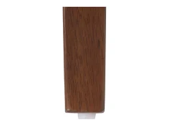 Silla de comedor MCW-M58 (juego de 6), estructura oscura, crema