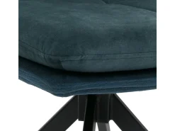 Silla de comedor MCW-M68 (juego de 6), azul