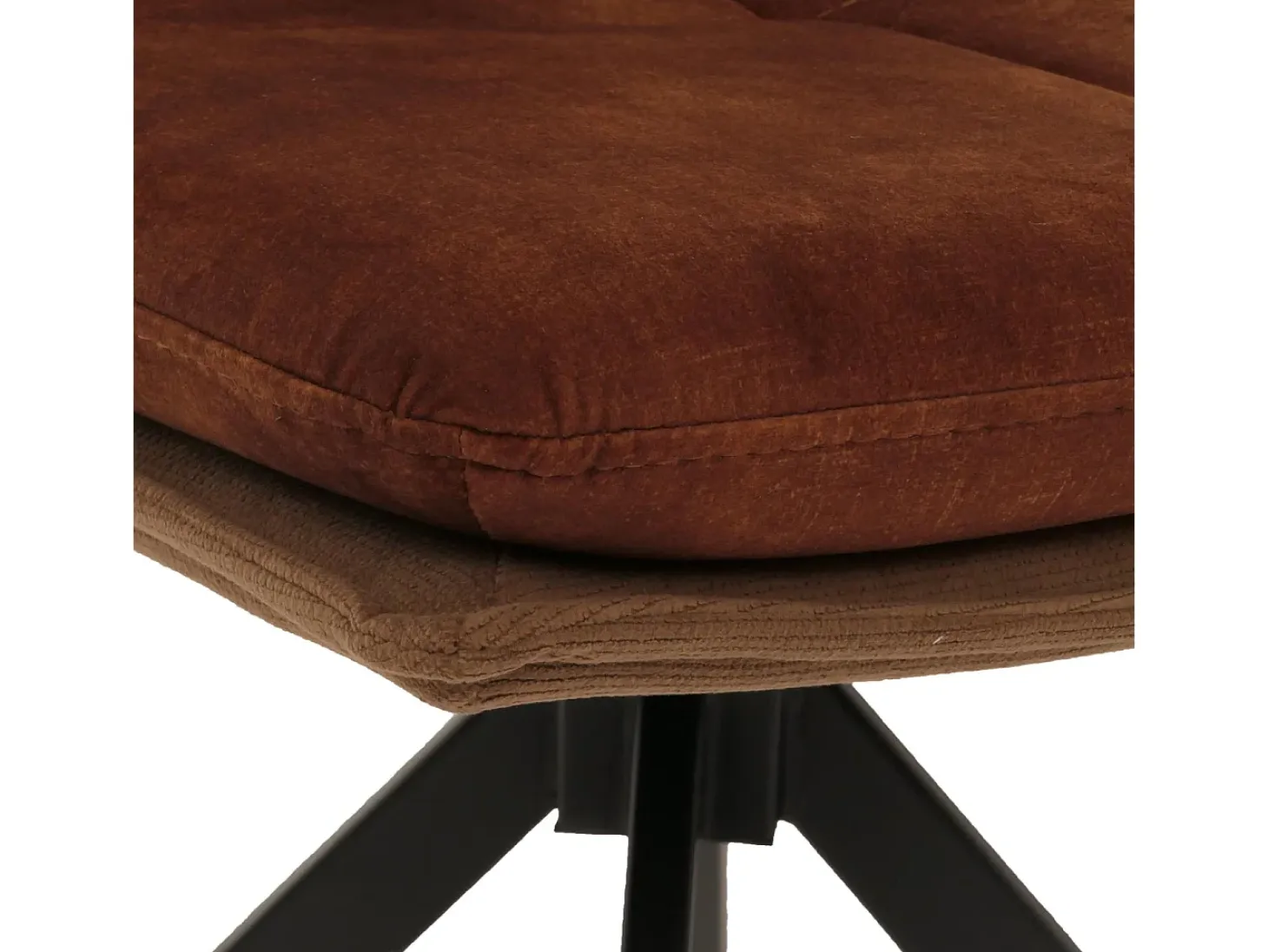 Silla de comedor MCW-M68 (juego de 2), marrón