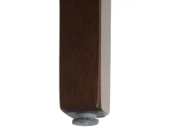 Silla de comedor MCW-M59 (set de 2), estructura oscura, topo