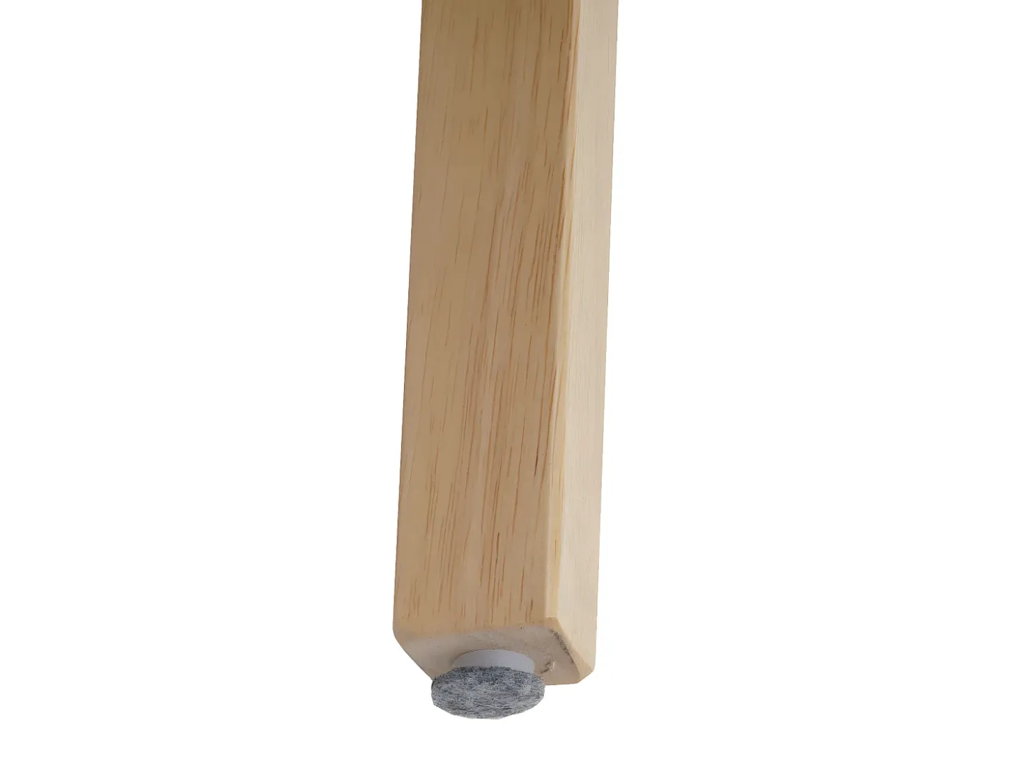 Silla de comedor MCW-M59 (set de 2), estructura color claro, topo