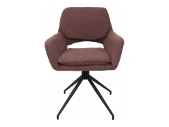 Silla de comedor MCW-N74 (juego de 6), marrón claro