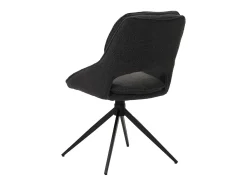 Silla de comedor MCW-N73 (juego de 2), gris oscuro
