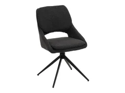 Silla de comedor MCW-N73 (juego de 2), gris oscuro