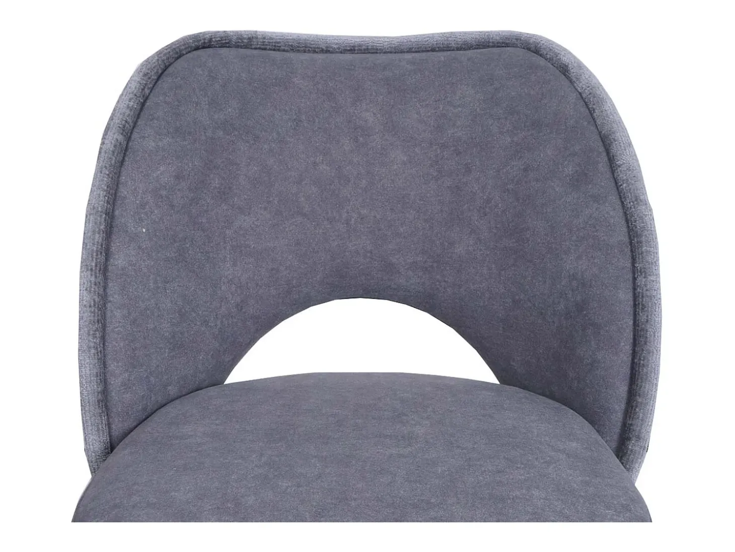 Silla de comedor MCW-N72 (juego de 6), gris oscuro