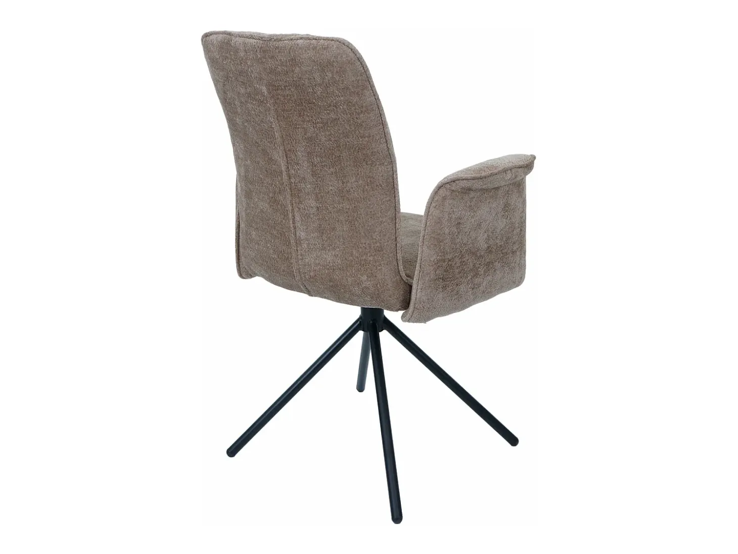 Silla de comedor MCW-N99 (juego de 6), marrón claro