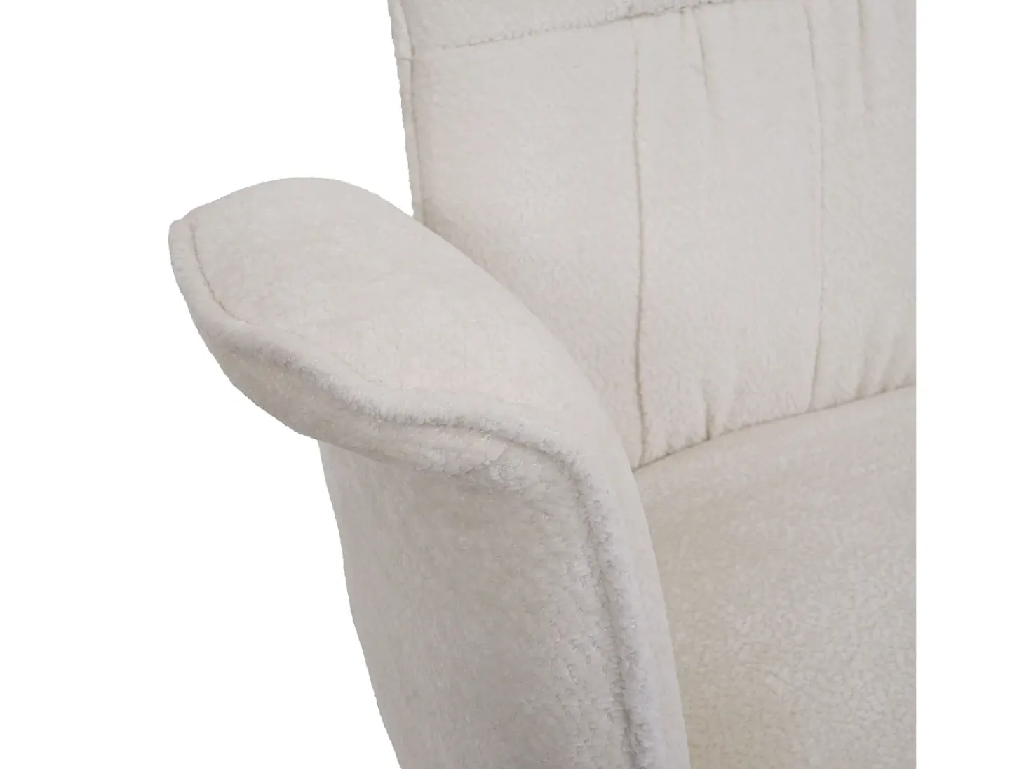 Silla de comedor MCW-N99 (juego de 6), crema