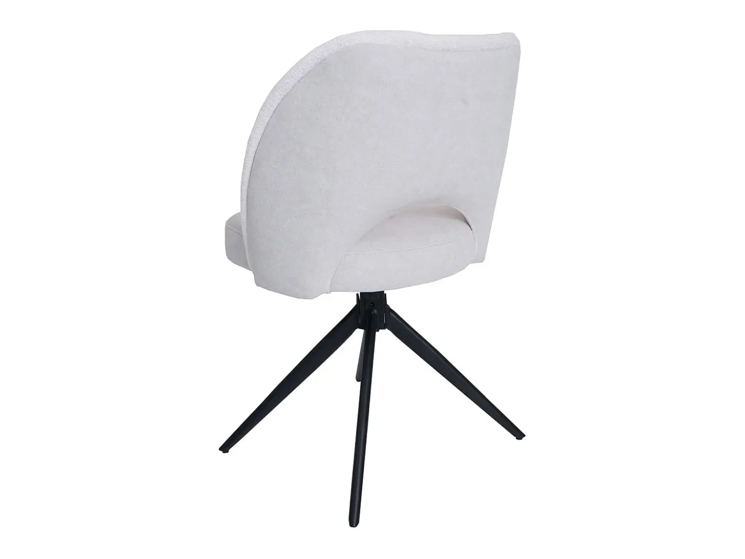 Silla de comedor MCW-N72 (juego de 6), crema