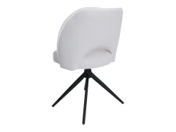 Silla de comedor MCW-N72 (set de 2), crema