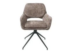 Silla de comedor MCW-N74 (set de 2), marrón