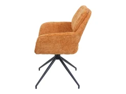 Silla de comedor MCW-N74 (set de 2), amarillo ocre