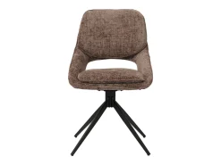 Silla de comedor MCW-N73 (set de 2), marrón