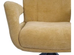 Silla de comedor MCW-O78, amarillo mostaza