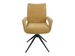 Silla de comedor MCW-O78, amarillo mostaza