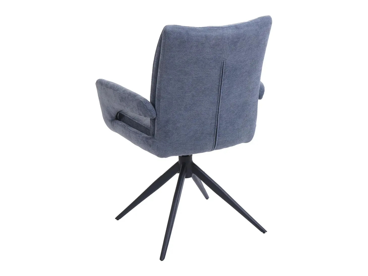 Silla de comedor MCW-O78, gris azulado