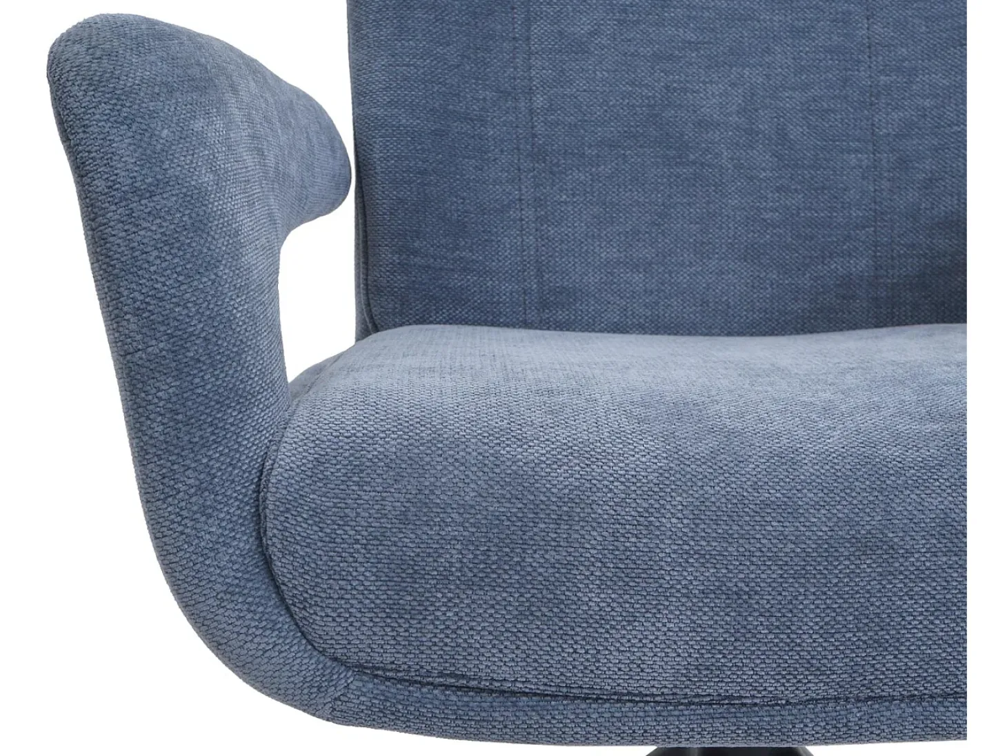 Silla de comedor MCW-O78, gris azulado