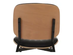 Silla de comedor MCW-O44 (juego de 6), natural, blanco