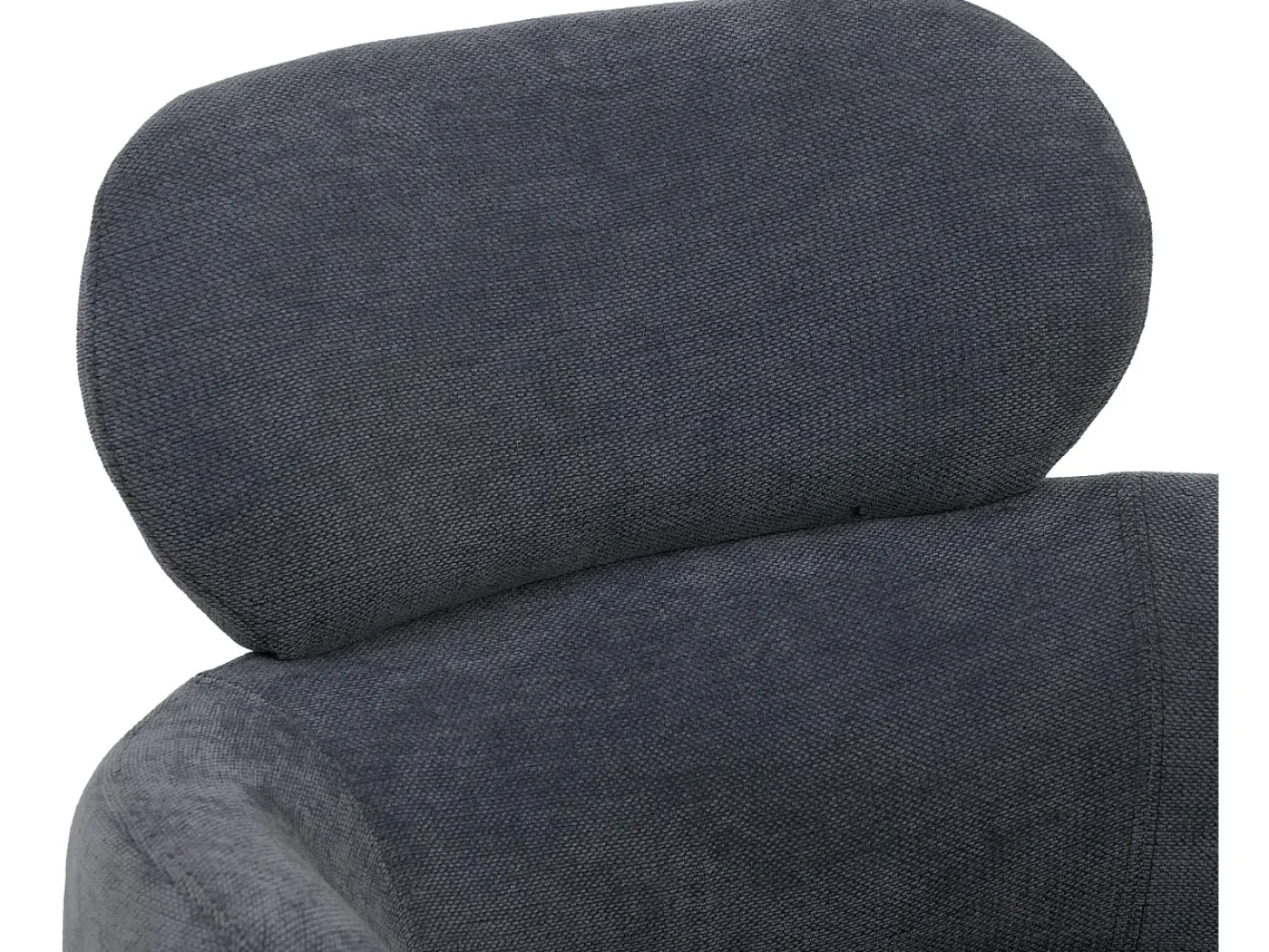 Silla de comedor MCW-O77 (juego de 6), gris azulado
