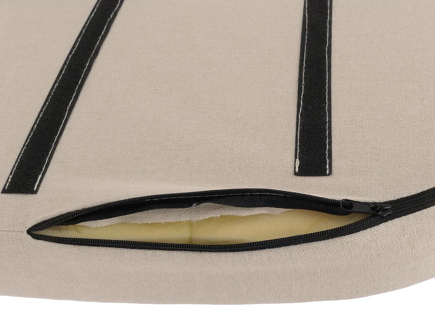 Silla de comedor MCW-O27 (juego de 6), beige