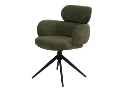 Silla de comedor MCW-O77 (juego de 6), verde oliva