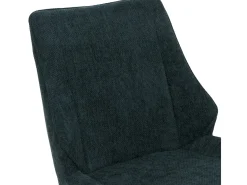 Silla de comedor MCW-O48 (juego de 6), verde petróleo