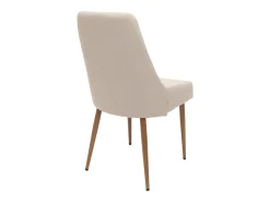 Silla de comedor MCW-O27 (set de 2), beige