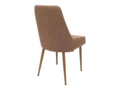 Silla de comedor MCW-O27 (set de 2), marrón