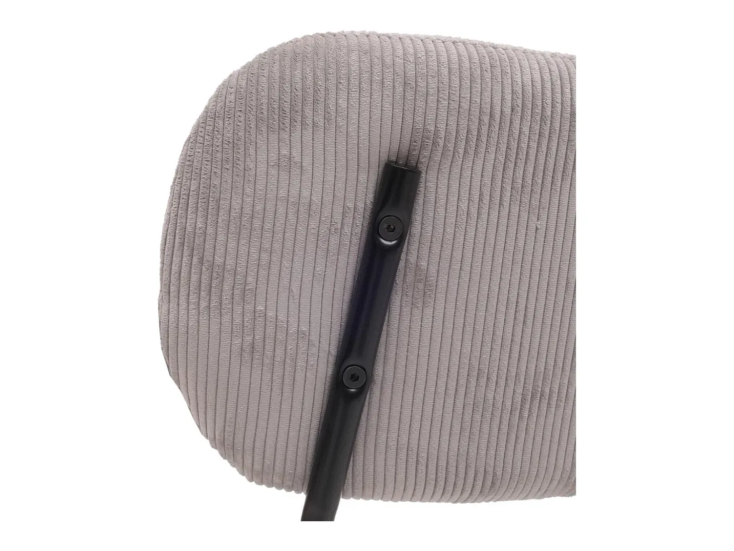 Silla de comedor MCW-O26 (set de 2), gris claro