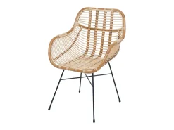 Silla de comedor MCW-P17, tapizado verde