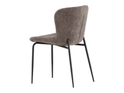 Silla de comedor Modesto marrón.