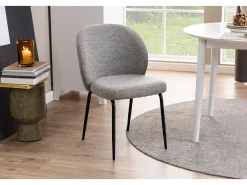 Silla de comedor Patricia gris.