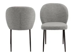 Silla de comedor Patricia gris.