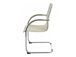 Silla de comedor Perm, crema
