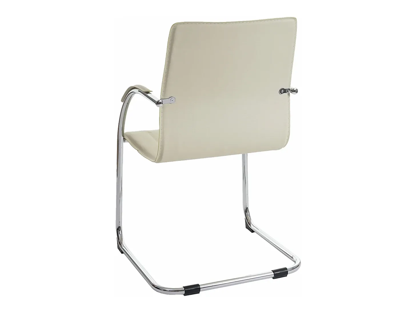 Silla de comedor Perm, crema