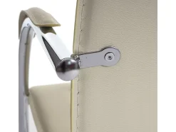 Silla de comedor Perm, crema