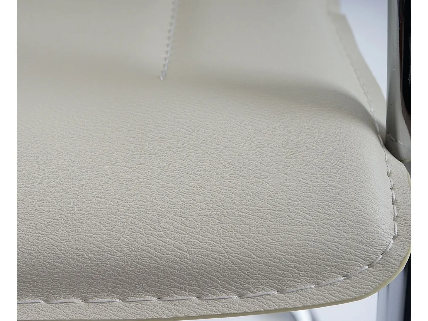 Silla de comedor Perm, crema