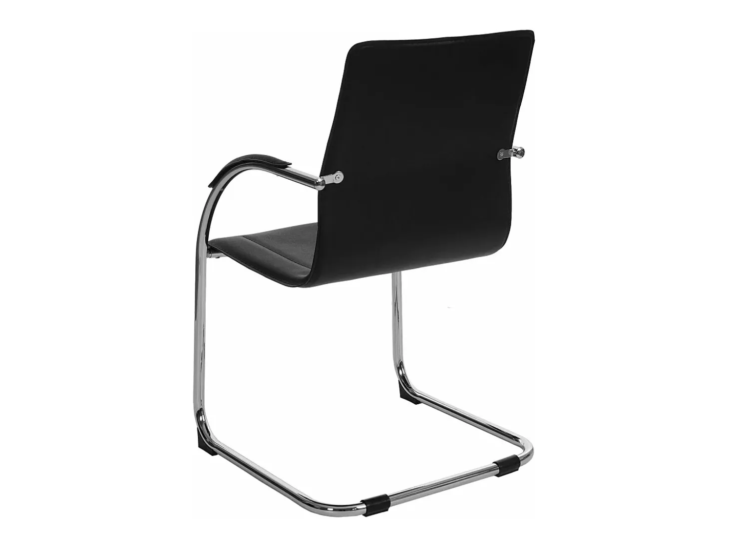 Silla de comedor Perm, negro